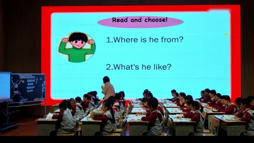 《Unit 1 My classroom B Read and write 》2025人教版四上英语-赣州经开区小学英语青年教师课堂教学竞赛一等奖视频