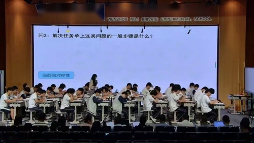 《基于数智化作业的函数对称性复习》人教版高三数学第一轮复习2025研讨课视频