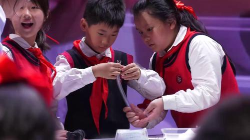 《声音是怎样产生的》2025人教鄂教版小学科学四年级上册优质课展示活动-重庆