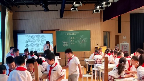 《我们来下棋》三年级美术2025结构化教学主题教研展示课视频