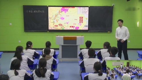 《七七事变与全民族抗战》部编版八上历史展示课视频