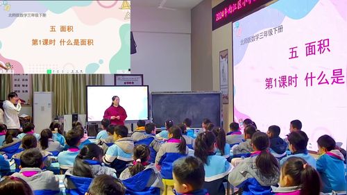 《什么是面积》》北师大版三下数学 2025教师优质课大赛视频