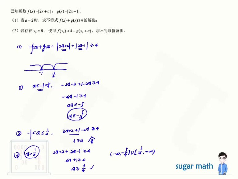2024王梦抒高三数学押题冲刺课