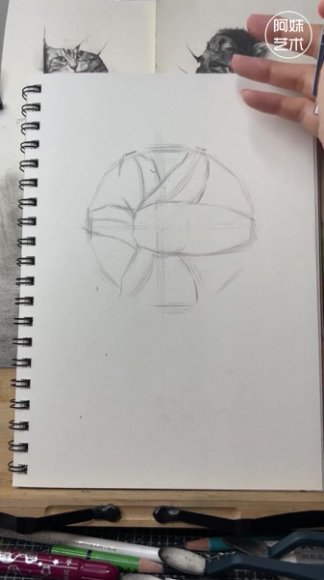 阿妹老师零基础绘画课：动漫素描艺术创作三合一