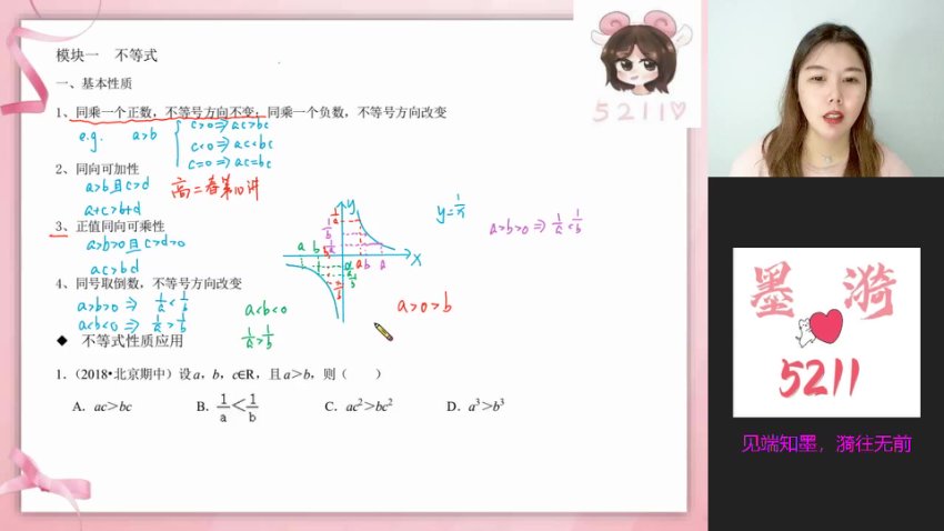 2024高三数学一二三轮冲刺班-孙墨漪（原学而思名师）