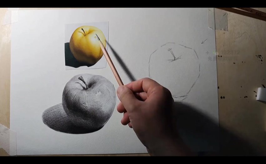 古也素描85节：零基础到精通的想象力创作课