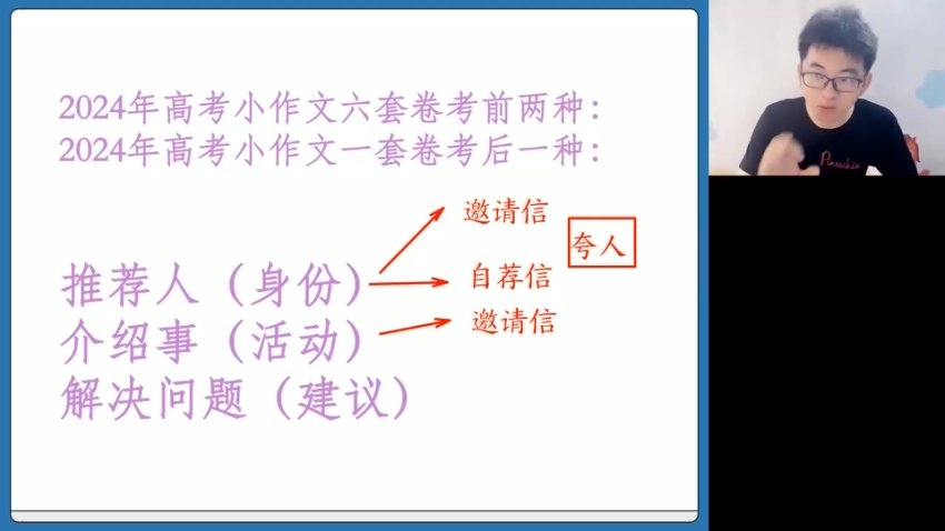 2024高三英语押题班-王双林精讲冲刺