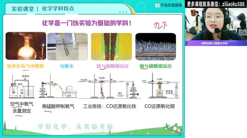 2024初三化学A+班秋季课程-杨雯智