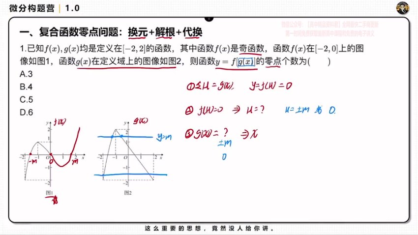 2024高三数学微分构题营：解析几何/三角/数列全突破