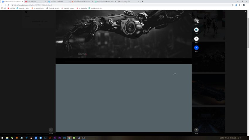 C4D Octane奢华香水渲染教程